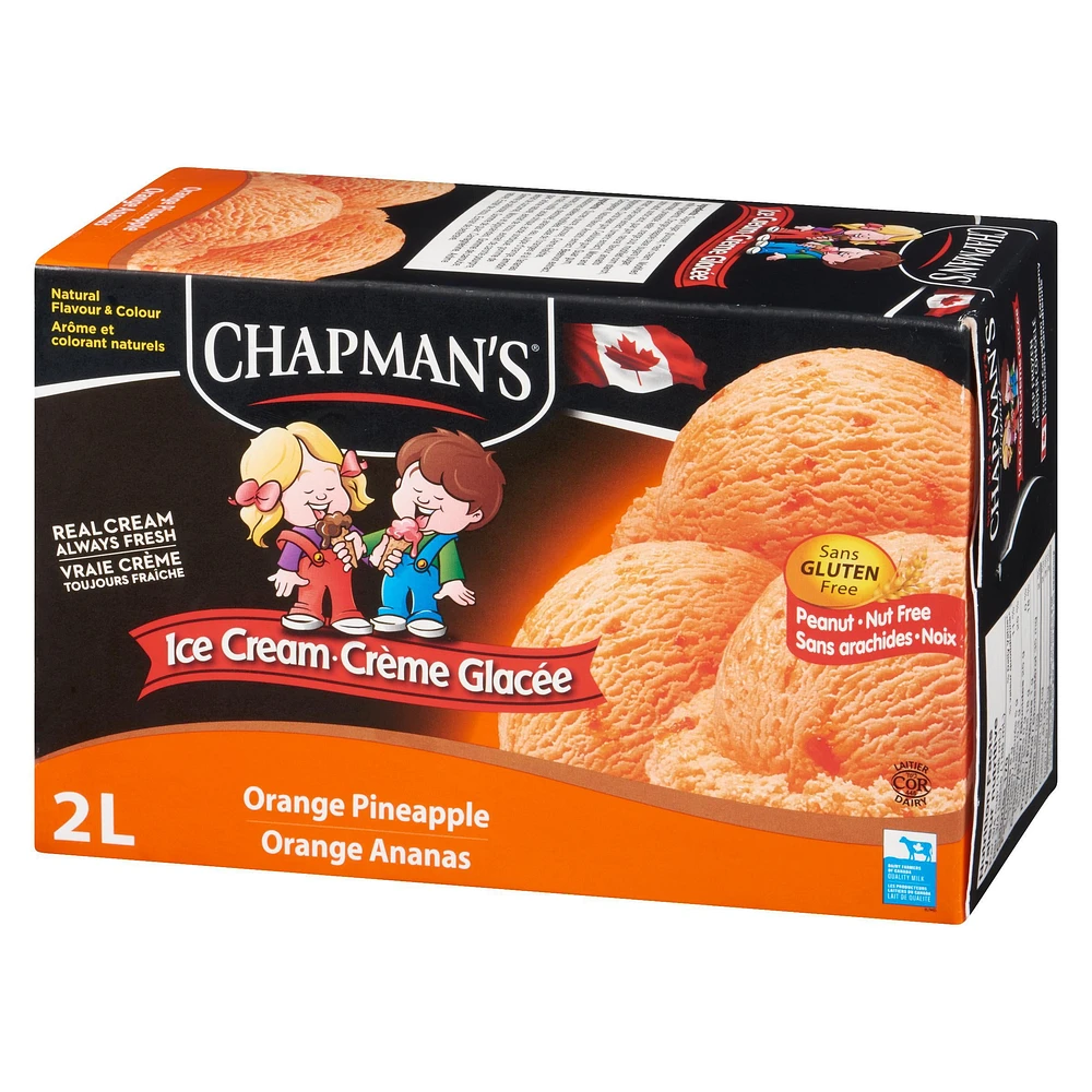 Chapman's Markdale Creamery Orange Pineapple Ice Cream