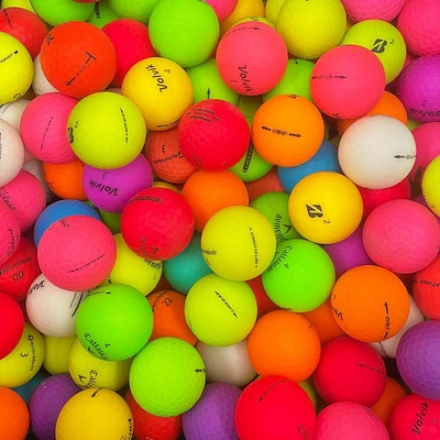Mulligan - 100 balles de golf récupérées Balles Pro Line AAA, Mix