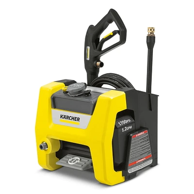 Karcher K1700 Cube 1700 PSI Cold Water Electric Power Pressure Washer