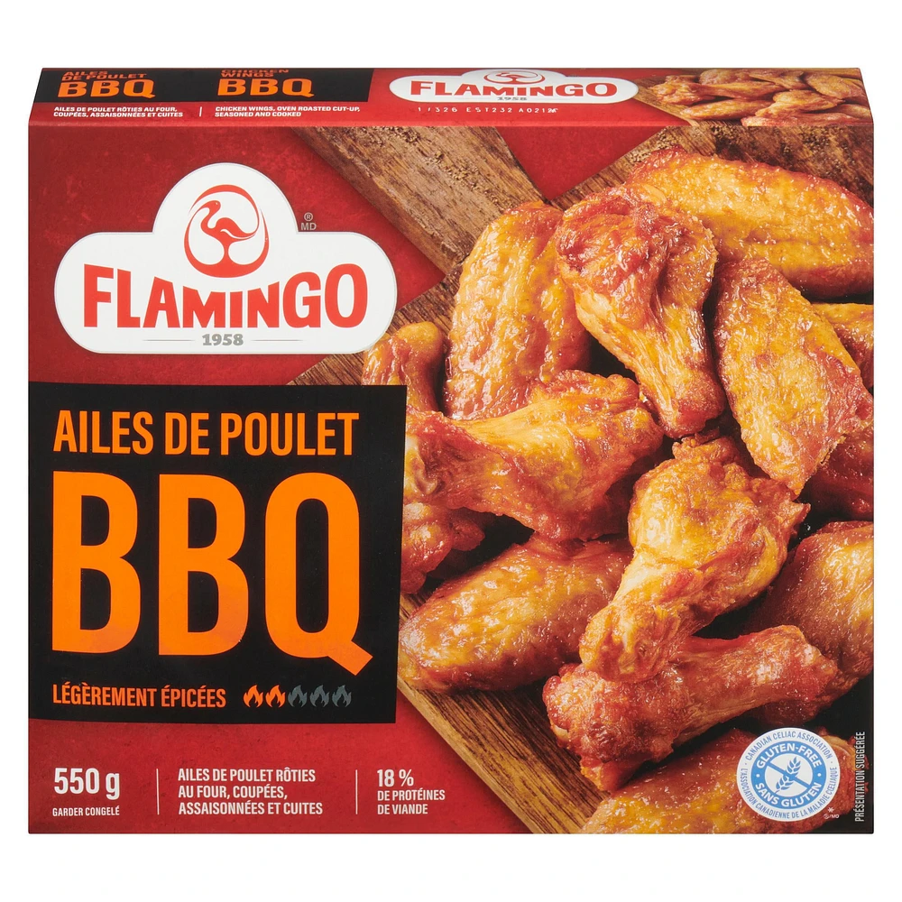 Flamingo BBQ chicken wings, Flamingo BBQ wings