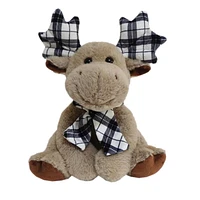 HOLIDAY TIME PLUSH DEER WITH SCARF, 9.5INCH