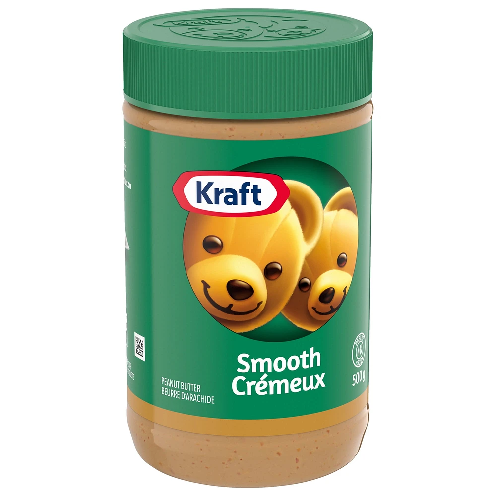 Kraft Smooth Peanut Butter, 500 g Jar, 500g