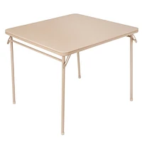 Cosco Table pliante à dessus en vinyle de 34 po