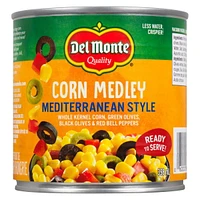 Del Monte®Corn Medley Mediterranean Style, 398 mL