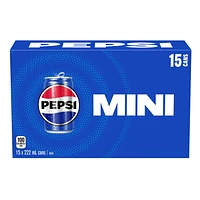 Pepsi, 222mL Cans, 15 Pack, 15x222mL