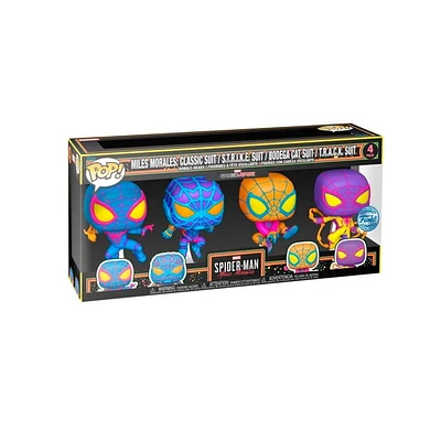 Funko Pop! Marvel: Miles Morales 4Pk