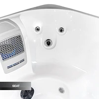 Saskatoon Spa Acrylique pour 4 personnes à 12 jets