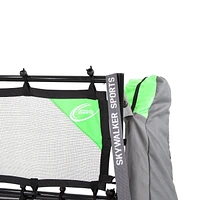 SKYWALKER SPORTS Rebond d'entraînement multisports, revêtement en poudre, cadre en acier robuste pour softball, baseball, volley-ball, crosse et plus encore, pratique d'entraînement au retour de balle