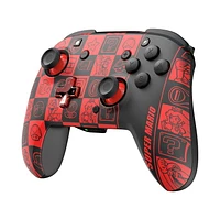 PDP Manette sans fil REMATCH GLOW: Super Icon - Nintendo Switch, & Nintendo Switch - OLED Model PDP RMTCH GLW WL CNTRL S. Ico