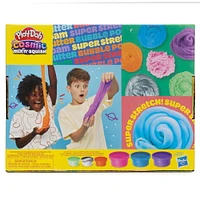 Play-Doh Pâtes à modeler cosmiques variées mélanger et écraser - nuage, beurre, mousse, bulles éclatantes, super étirable
