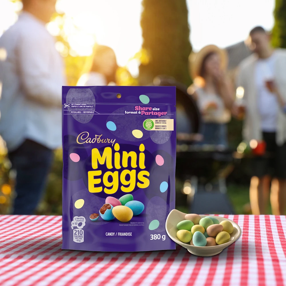 Cadbury Mini Eggs, Chocolatey Candy Eggs, 380 g