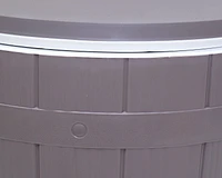Dura Glaciere ronde et couvercle ajustable Nova