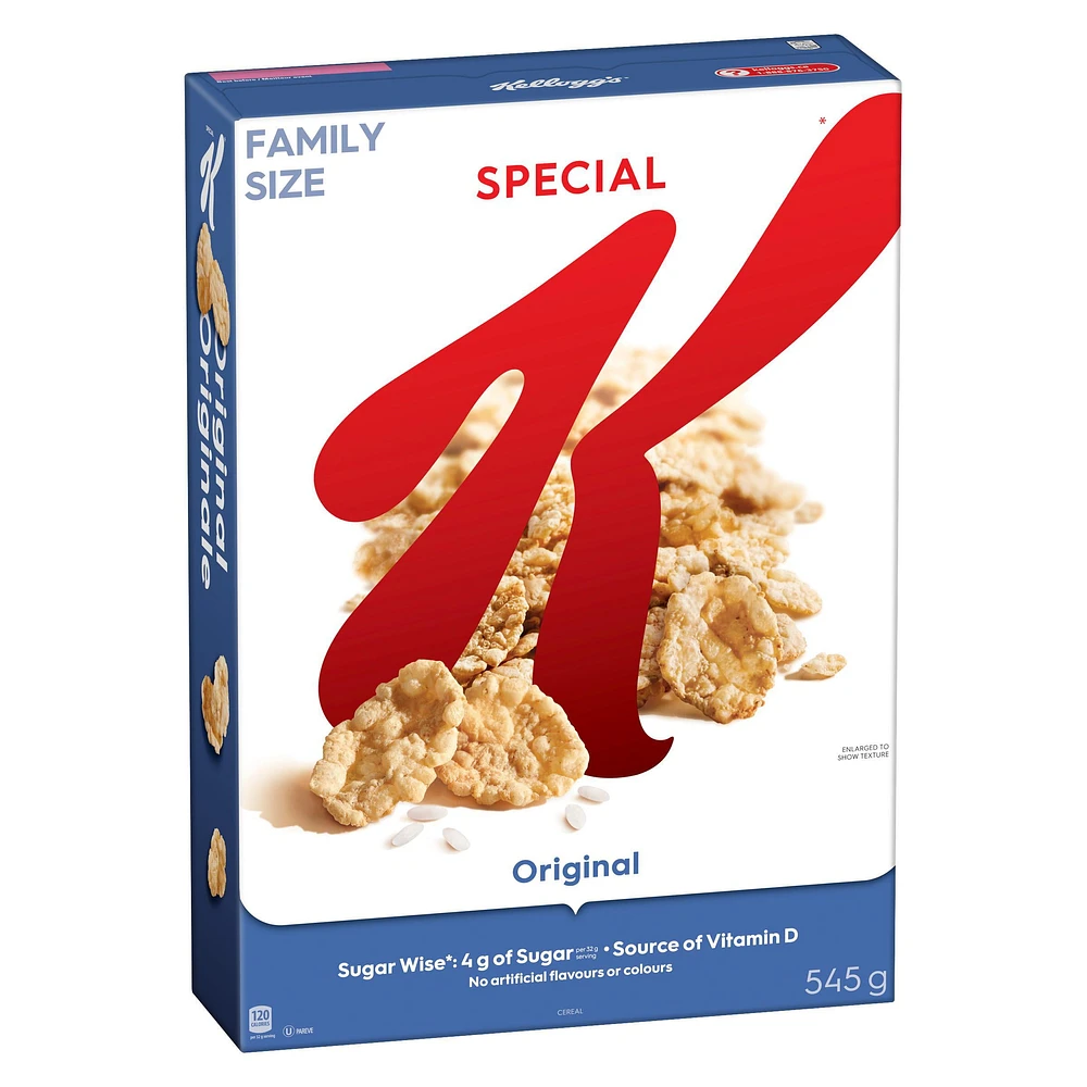 Kellogg's Special K Original Cereal, Family Pack, 545 G, 545g