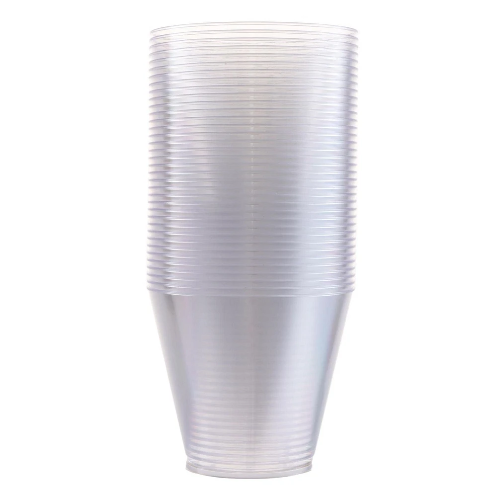 Way to Celebrate! Clear Disposable Cups, 8.79 oz., 36 Pieces