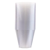 Way to Celebrate! Clear Disposable Cups, 8.79 oz., 36 Pieces