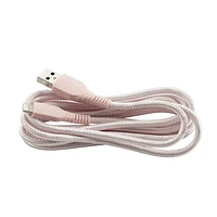 Câble de charge et de synchronisation Lighting vers USB-A de 1,8 m (6 pi) avec câble robuste tressé blackweb
