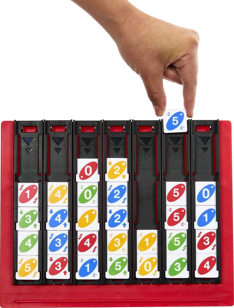 UNO Quatro Jeu pour adultes, familles et soirées de jeux