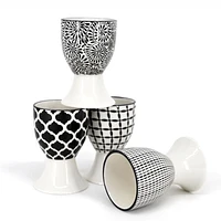 BIA Egg Cups B/W, Assorted