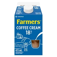 Farmers by Natrel 18% Coffee Cream, 473 mL