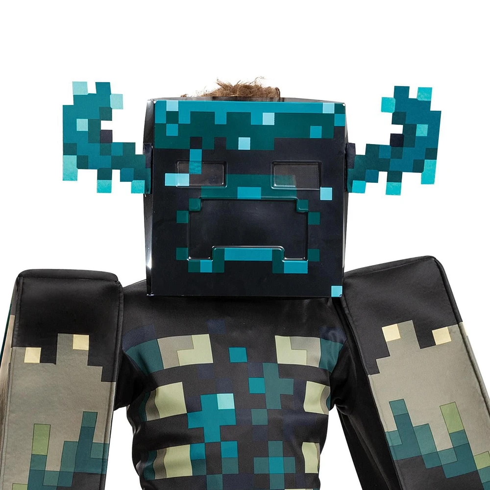 Child's Minecraft Warden Deluxe Costume