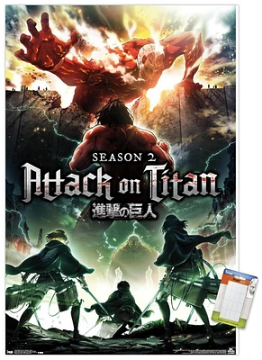 Attack on Titan - Season 2 Teaser One Sheet Wall Poster