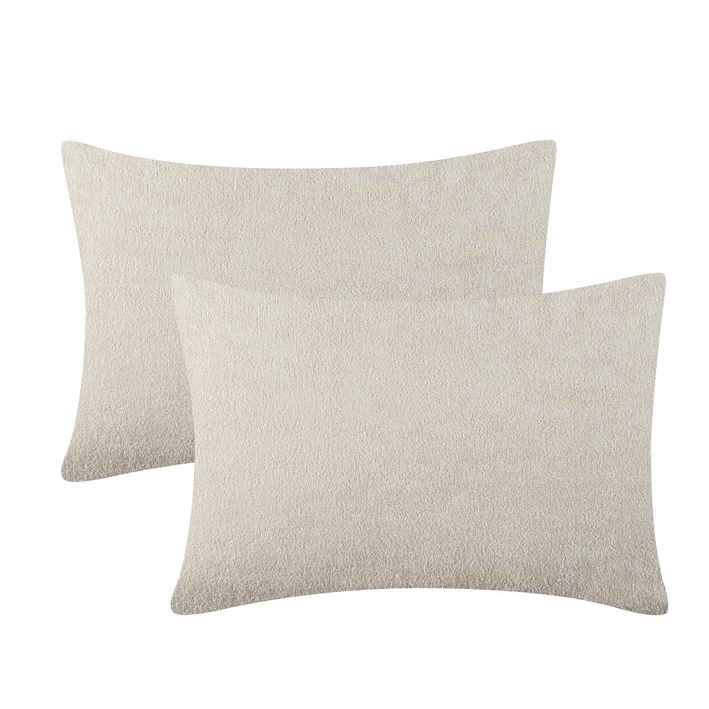 Beco Home Terry Pillow Case Pairs
