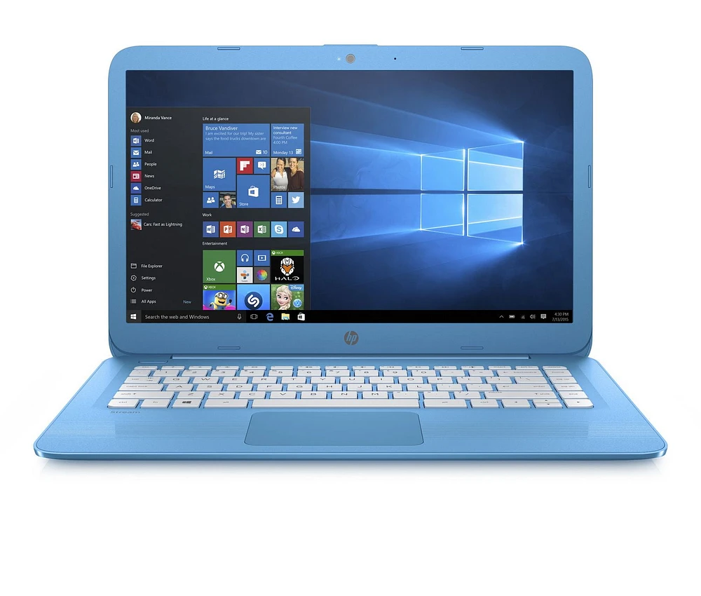 HP Stream, 14" HD Non-Touch, Intel Celeron N4000, 4GB RAM, 32GB Emmc Ssd, Windows 10S, Office 365 Included