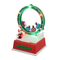 Holiday Time  Village Roller Coaster