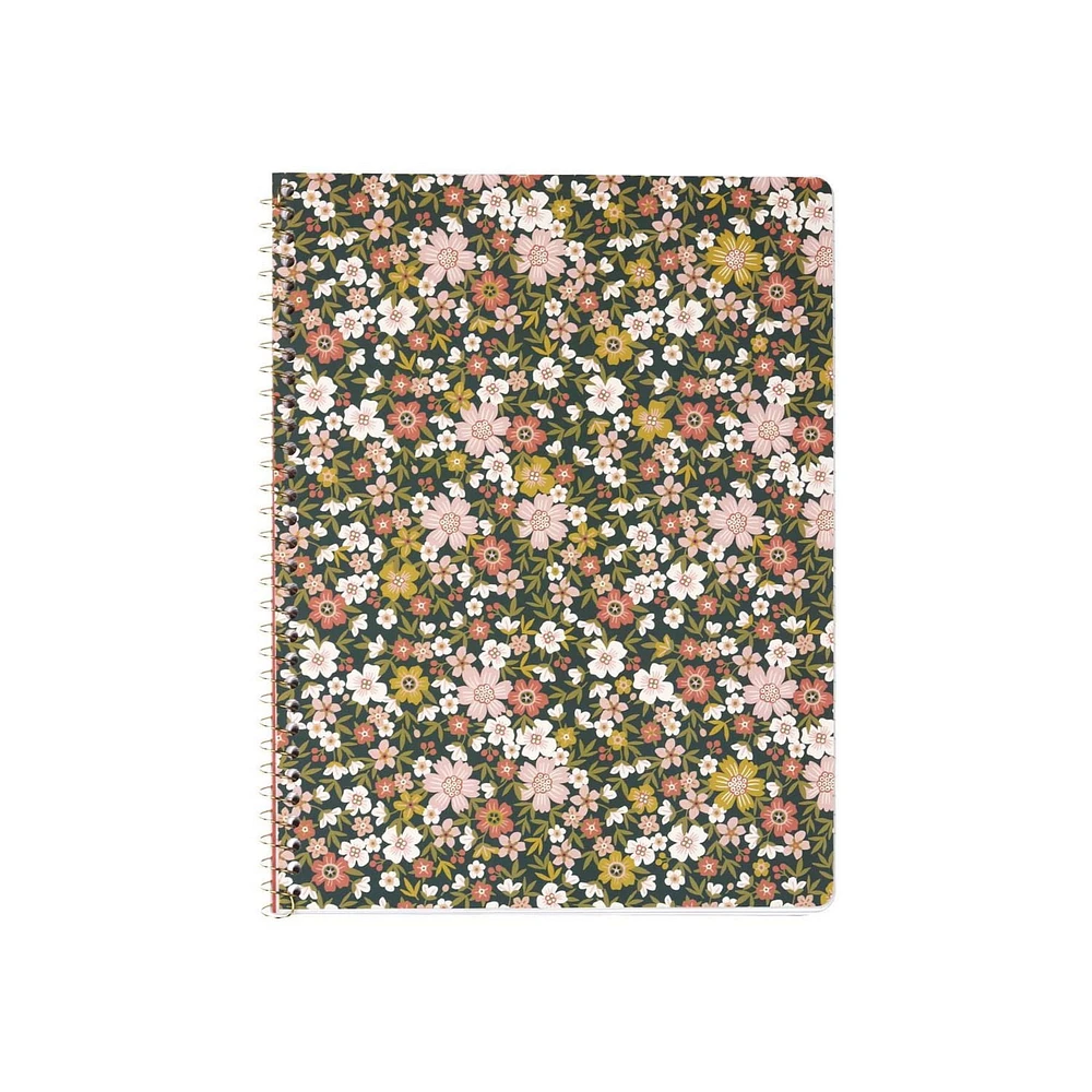 PEN+GEAR CARNET DITSY FLORAL 8,5X11 80 feuilles, doublées