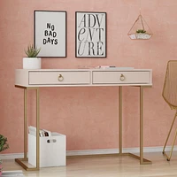 Bureau de travail Camila, Rose