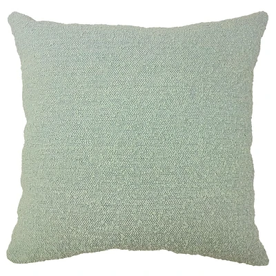 Coussin décoratif vert Boucle de hometrends