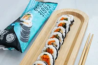 Ocean's Halo Organic Veggie Kimbap Roll, 230g, 9 pieces, 230g total