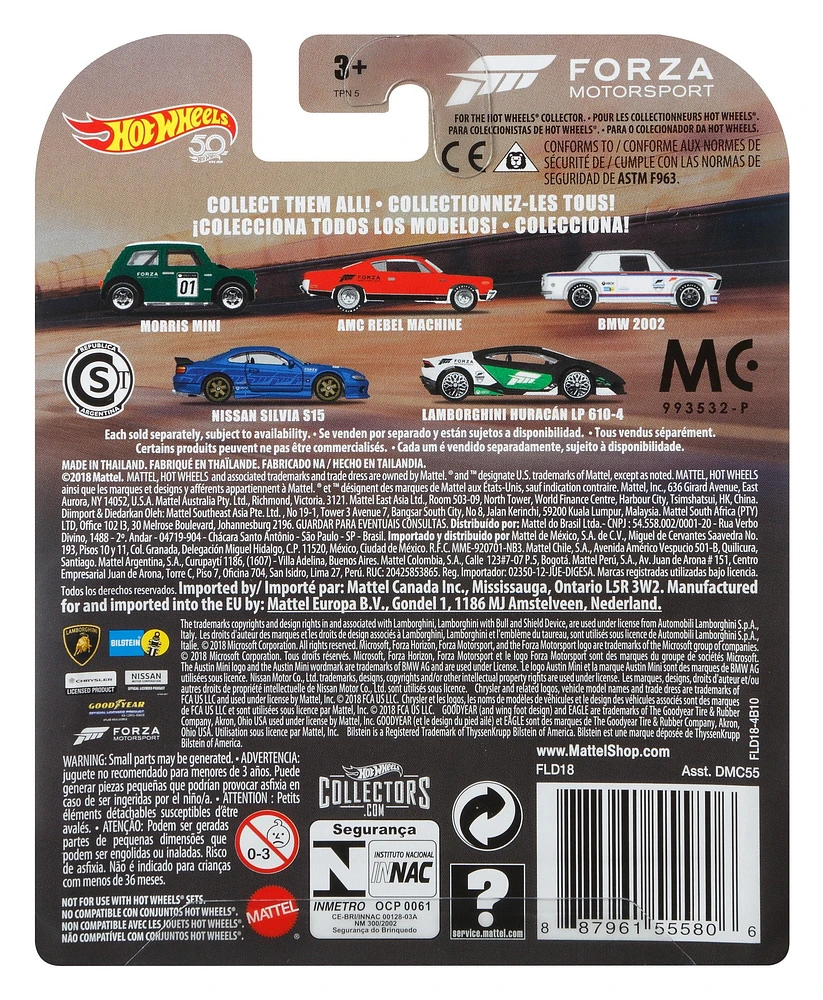 Hot Wheels Véhicule Morris Mini