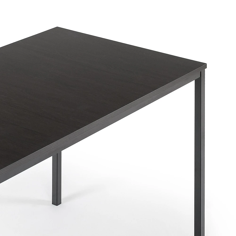Zinus Louis Modern Studio Collection Soho Table de salle à manger avec deux bancs / ensemble de 3 pièces