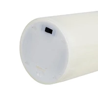BOUGIE BLANCHE SANS FLAMME HOMETRENDS, paquet de 3 3x3x4 pouces, 3x3x5 pouces, 3x3x6 pouces
