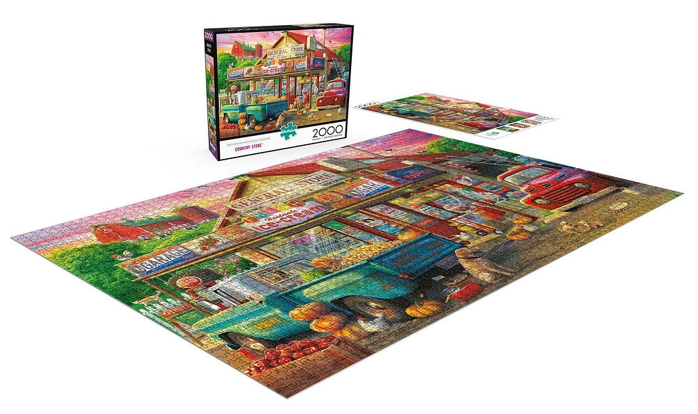 Buffalo Games Le puzzle Two Thousand Piece Collection Country Store en 2000 pièces
