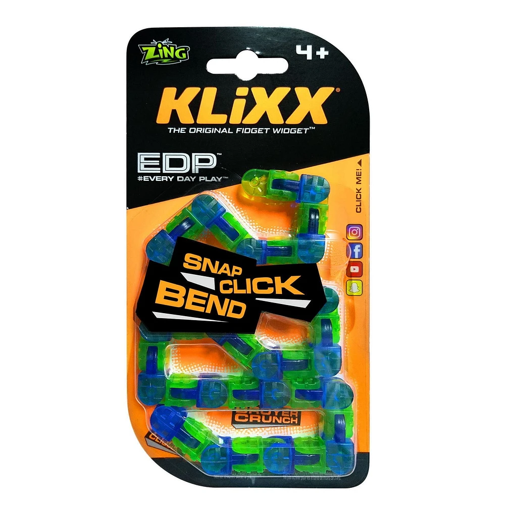 Zing Klixx Blue Fidget Widget