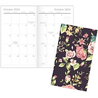 Planificateur de poche mensuel Mead Rose Garden, 2 ans Planificateur