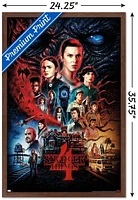 Netflix Stranger Things: Season 4 - One Sheet Wall Poster, 22.375" x 34" Framed