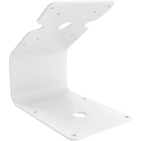 CTA Digital VESA Compatible Curved Stand and Wall Mount for Paragon Tablet Enclosures - White