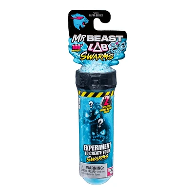Essaims de laboratoire MrBeast, pack de tubes à essai, expérimentez pour créer vos essaims, mélangez, secouez, créez