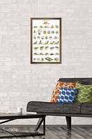 Gudetama - Grid Wall Poster, 14.725" x 22.375"