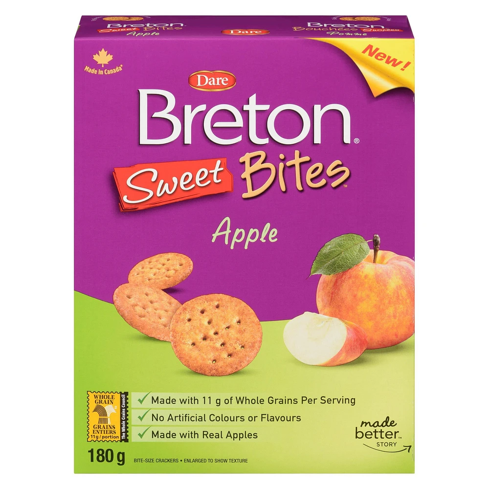 Breton Bites Sweet Bites - Apple