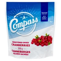 Compass Dried Cranberries, 200 g