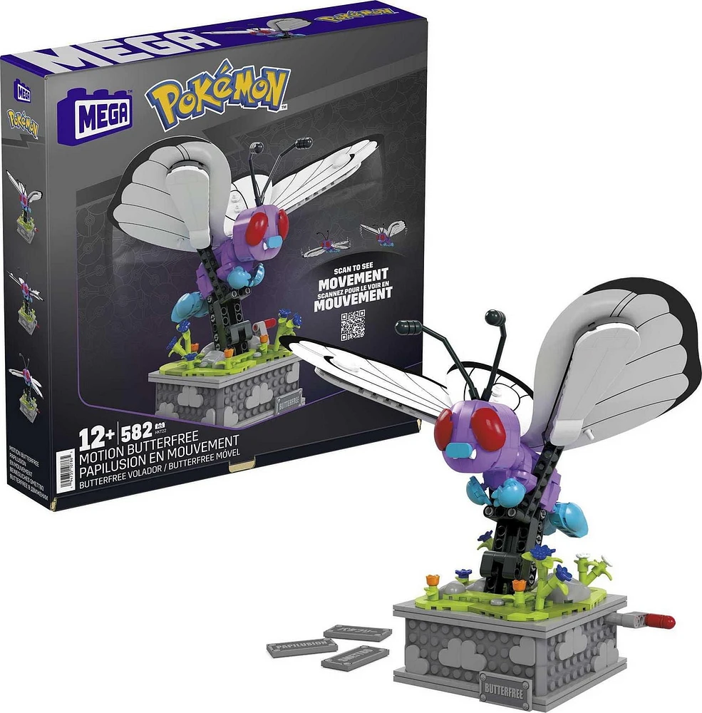MEGA Pokémon Papilusion en mouvement