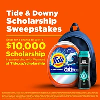Détergent à lessive liquide Tide HE Turbo Clean en eau froide, parfum clean and fresh, 44 brassées, 1,8 L (63 oz liq.)