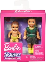 Barbie Babysitters Inc. Skipper Poupée couche en tissu jaune