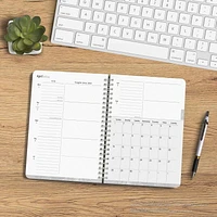 Brush Dance Mindful Living 2024 6x7.75 Inch Desk Planner, 9781975470005