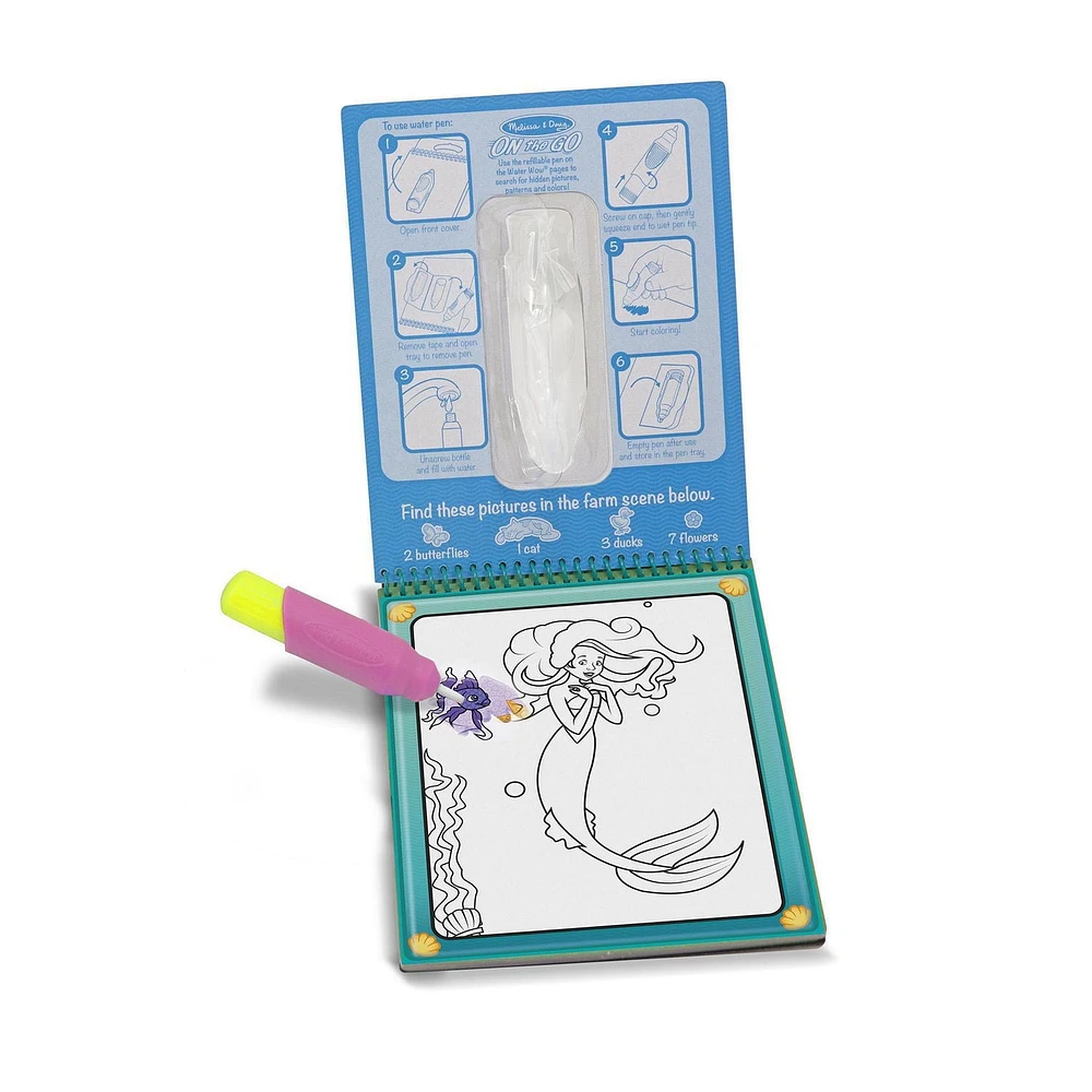 Melissa & Doug Tablette De Révélation De Dessins À L’Eau Conte De Fées
