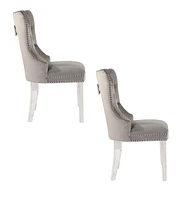 Plata Import Boyel Chaise en Gris - Set 2